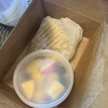 The Cutting Edge Cafe - Kids Grilled cheese and fruit cup - Sandwiches Near Me - Chesapeake, Virginia