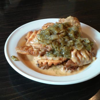 The Ranch House - Tillamook queso green chile waffle fries - American Near Me - Santa Fe, New Mexico The Ranch House - Tillamook queso green chile waffle fries - American Near Me - Santa Fe, New Mexico