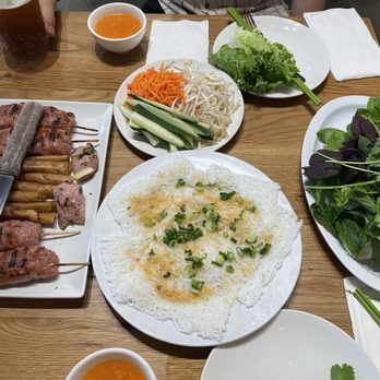 Nem By Summer Rolls - Dac Biet (Nem Nuong Summer Rolls for two) - Vietnamese Near Me - San Gabriel, California