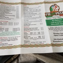 P & H Family Restaurant - Menu