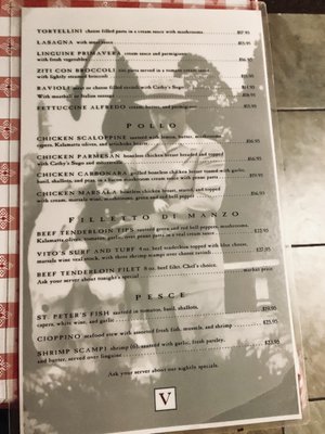 Menu photo 7 Vito's Ristorante Oklahoma City, OK Menu photo 7 Vito's Ristorante Oklahoma City, OK