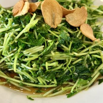 dan modern chinese - Pea shoots - Dim Sum Near Me - Pasadena, California
