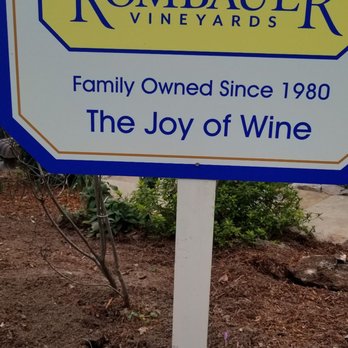 Rombauer Vineyards - The joy if wine - Wineries Near Me - St. Helena, California