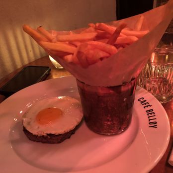 Café Belloy - Minced steak with egg - Cafes Near Me - Paris, 75 Café Belloy - Minced steak with egg - Cafes Near Me - Paris, 75