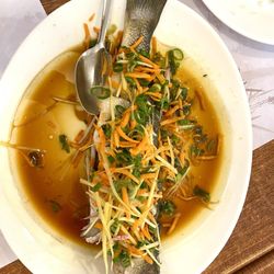 Wang Xiang Lou - Steamed Branzino