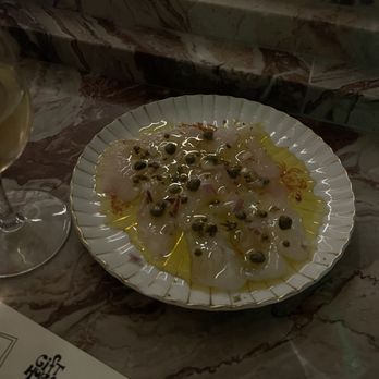Gift Horse - Crudo Plate, 3 Raw Fish, Herb Capers, Onion,
Arbequina Olive Oil - Seafood Near Me - Providence, Rhode Island Gift Horse - Crudo Plate, 3 Raw Fish, Herb Capers, Onion,
Arbequina Olive Oil - Seafood Near Me - Providence, Rhode Island