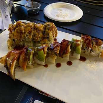 Sushi Taku - Tuna Mango Roll and Dragon Roll - Japanese Near Me - Chicago, Illinois Sushi Taku - Tuna Mango Roll and Dragon Roll - Japanese Near Me - Chicago, Illinois