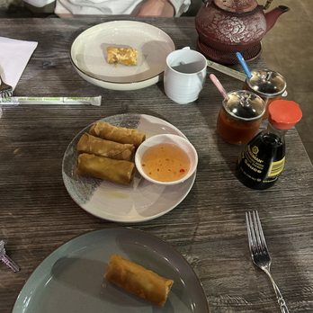 Red Dragon Asian Bistro - Veggie Egg Rolls (5) - Asian Fusion Near Me - Carlsbad, California
