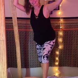 Corrie's Barefoot Massage - Utilizing Ashiatsu bars for deep tissue massage.