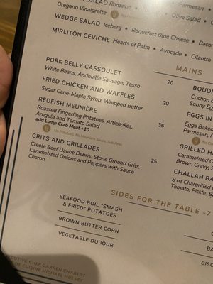 Menu photo 2 Saint John New Orleans, LA
