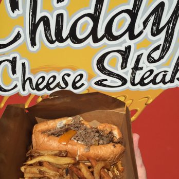 Chiddy's Cheesesteaks - "The Works" combo! - Food Trucks Near Me - Bay Shore, New York