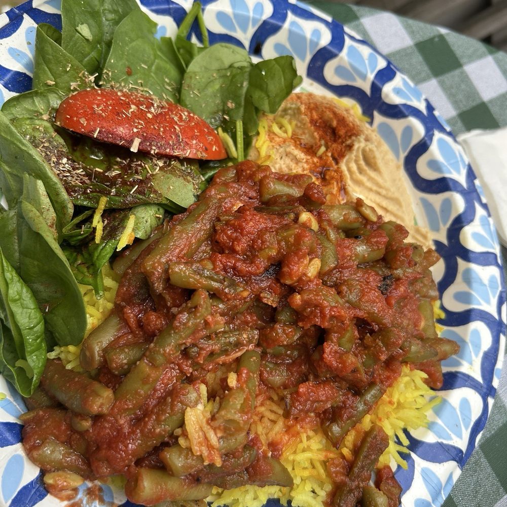 Paprika Cafe - Loubiya combo plate - Mediterranean Near Me - Monterey, California