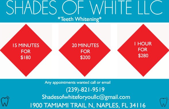 Shades of white Logo