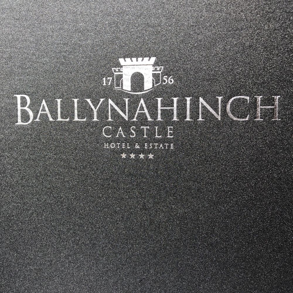 Front of the menu