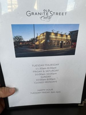 Old Granite Street Eatery by null