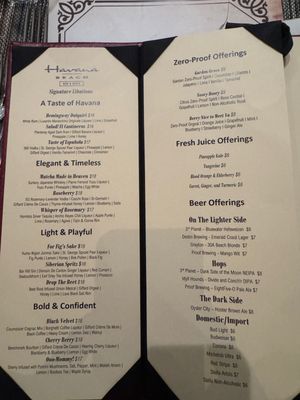 Menu photo 6 Havana Beach Rooftop Lounge Rosemary Beach, FL Menu photo 6 Havana Beach Rooftop Lounge Rosemary Beach, FL