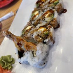 Drake's - Crunchy shrimp roll lite rice add cream cheese