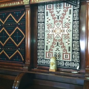 Cameron Trading Post - Beautiful Indian rugs and crafts - old wood cabinets. - Hotels Near Me - Cameron, Arizona