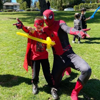 Enchanted Characters - Spidey with the bday boy! - Party Characters Near Me Enchanted Characters - Spidey with the bday boy! - Party Characters Near Me