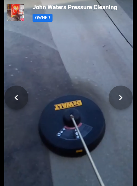 Slide of John Waters Pressure Cleaning