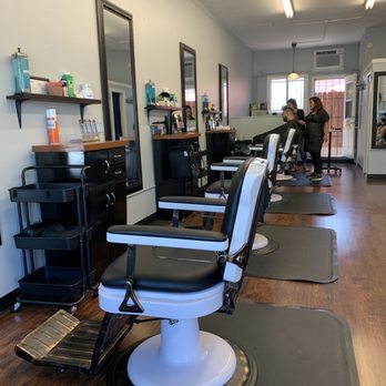 Lulu's Barbershop - The inside - Hair Salons Near Me - Pasadena, California