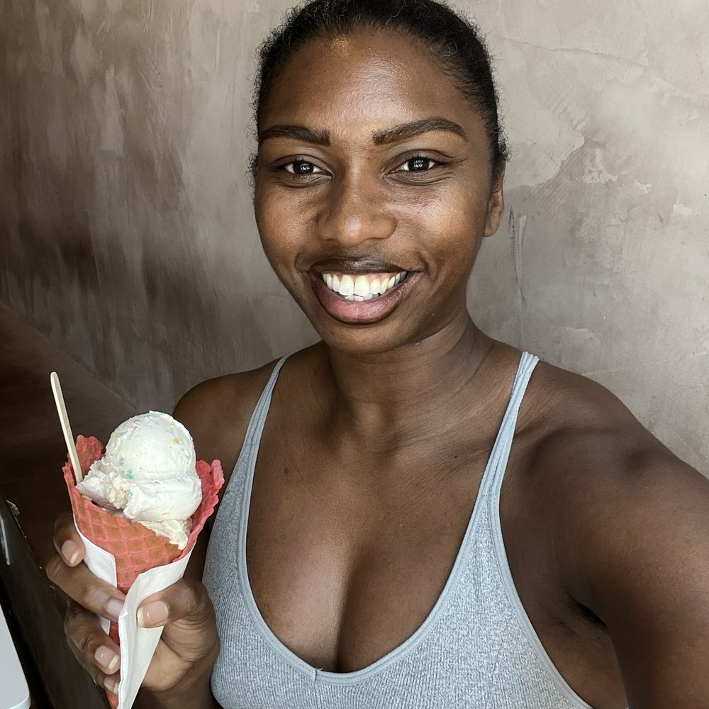 Fika Fika Coffee - Milk & Cereal Ice cream + Hokkaido ice cream in a rose cone - Coffee & Tea Near Me - Pasadena, California Fika Fika Coffee - Milk & Cereal Ice cream + Hokkaido ice cream in a rose cone - Coffee & Tea Near Me - Pasadena, California