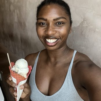 Fika Fika Coffee - Milk & Cereal Ice cream + Hokkaido ice cream in a rose cone - Coffee & Tea Near Me - Pasadena, California Fika Fika Coffee - Milk & Cereal Ice cream + Hokkaido ice cream in a rose cone - Coffee & Tea Near Me - Pasadena, California