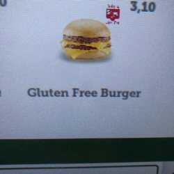 Ristorante Mcdonalds - Gluten Free Cheese Burger