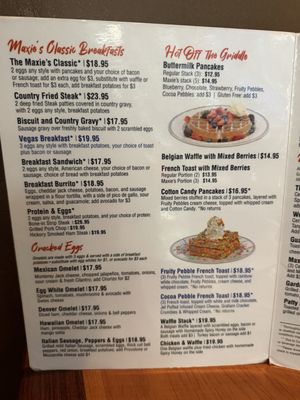 Menu photo 4 Maxie's Las Vegas, NV Menu photo 4 Maxie's Las Vegas, NV