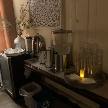 Luminous Day Spa - Water and Hot Tea station - Day Spas Near Me - South San Francisco, California Luminous Day Spa - Water and Hot Tea station - Day Spas Near Me - South San Francisco, California