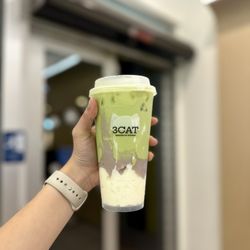 3CAT Handcrafted Beverage - Taro Matcha Delight