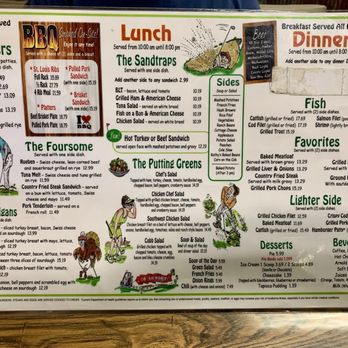 Hole 'n One - Menu - American Near Me - Sun City West, Arizona Hole 'n One - Menu - American Near Me - Sun City West, Arizona