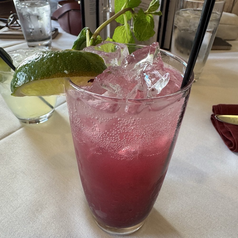 Green Gateau - Blueberry Mojito rum | blueberry | lime | mint | soda - French Near Me - Lincoln, Nebraska Green Gateau - Blueberry Mojito rum | blueberry | lime | mint | soda - French Near Me - Lincoln, Nebraska