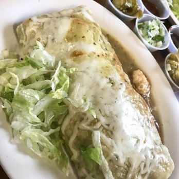 Gorditos Healthy Mexican - Fajita Style Wet Prawn Burrito - Mexican Near Me - Seattle, Washington