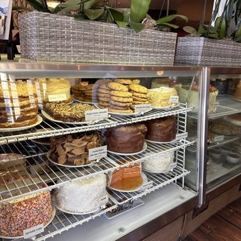 Rosine's Restaurant - Cake Display - American Near Me - Monterey, California Rosine's Restaurant - Cake Display - American Near Me - Monterey, California