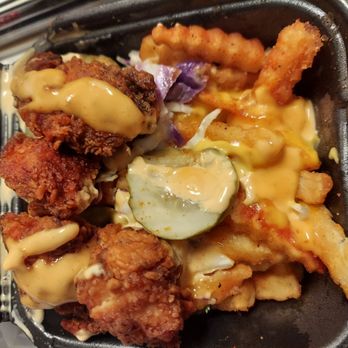 Dave's Hot Chicken - Regular Top Loaded Fries - Chicken Shop Near Me - Wesley Chapel, Florida