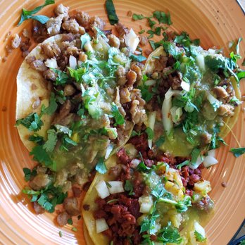 Borreguitas Bar Express - Three soft tacos - Mexican Near Me - Pomona, California