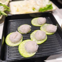 Handmade shrimp balls