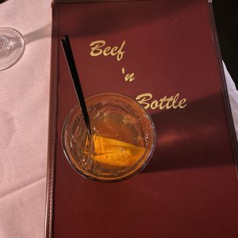 Beef 'N Bottle - Old fashioned was excellent - Steakhouses Near Me - Charlotte, North Carolina