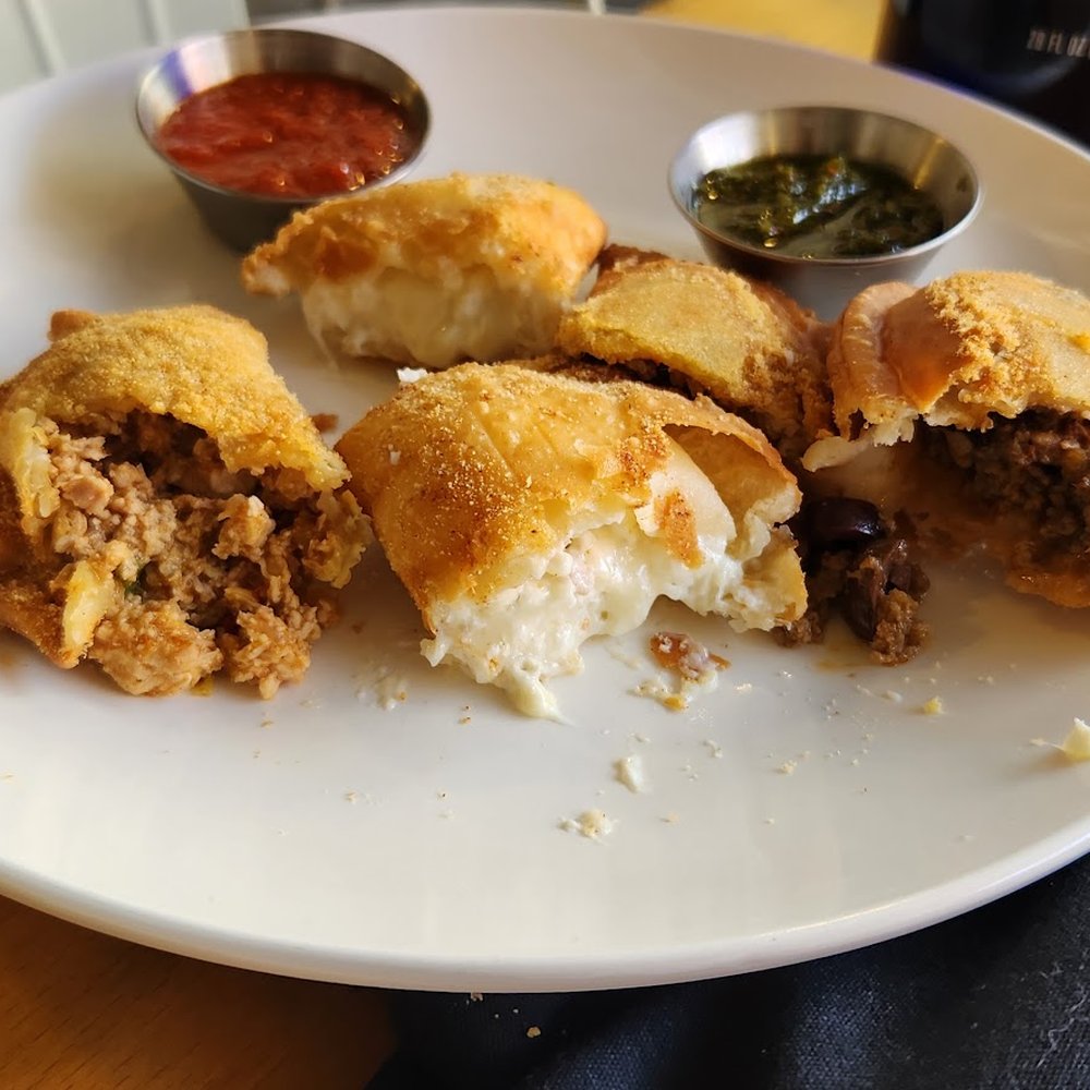 Brava Garden Eatery - Empanada Trio - Wine Bars Near Me - Pleasanton, California Brava Garden Eatery - Empanada Trio - Wine Bars Near Me - Pleasanton, California