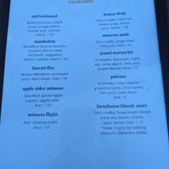 Spada Farmhouse Brewery - Cocktail menu. - Breweries Near Me - Snohomish, Washington Spada Farmhouse Brewery - Cocktail menu. - Breweries Near Me - Snohomish, Washington
