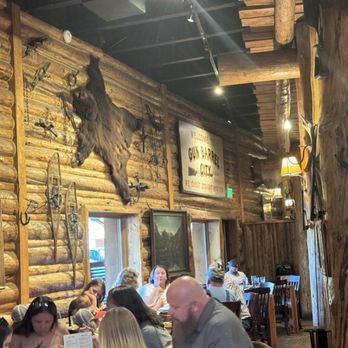 Gun Barrel Steak and Game House - The inside of the restaurant. - Steakhouses Near Me - Jackson, Wyoming Gun Barrel Steak and Game House - The inside of the restaurant. - Steakhouses Near Me - Jackson, Wyoming