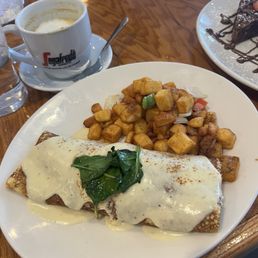 Crème brûlée latte, Le Parisien Crepe