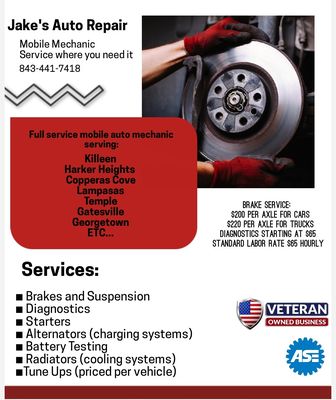 JAKE S AUTO REPAIR Updated July - L