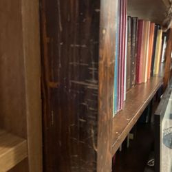 Gentle John’s Moving & Storage - Antique wooden bookshelf, family, heirloom