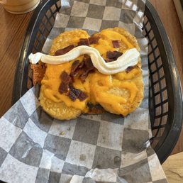 Loaded hash browns Loaded hash browns