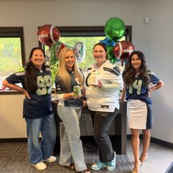 Cooley Smiles - Go Hawks!