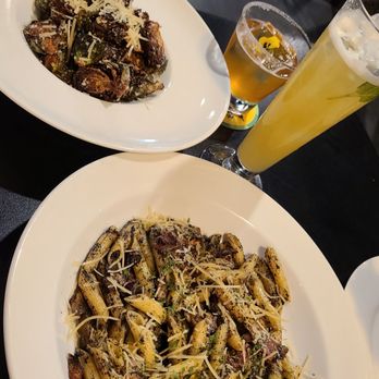 The Social Honolulu - Truffle pasta with truffle Brussel sprouts - American Near Me - Honolulu, Hawaii The Social Honolulu - Truffle pasta with truffle Brussel sprouts - American Near Me - Honolulu, Hawaii