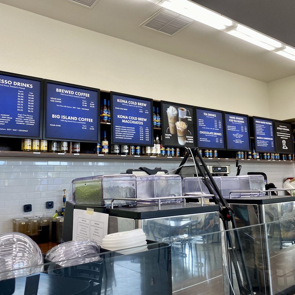 Kohala Coffee - menus on the wall - Coffee & Tea Near Me - Pāhoa, Hawaii Kohala Coffee - menus on the wall - Coffee & Tea Near Me - Pāhoa, Hawaii