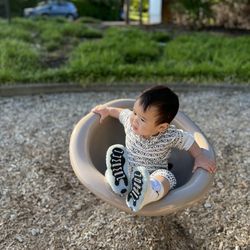 Leo loved this new park we found!